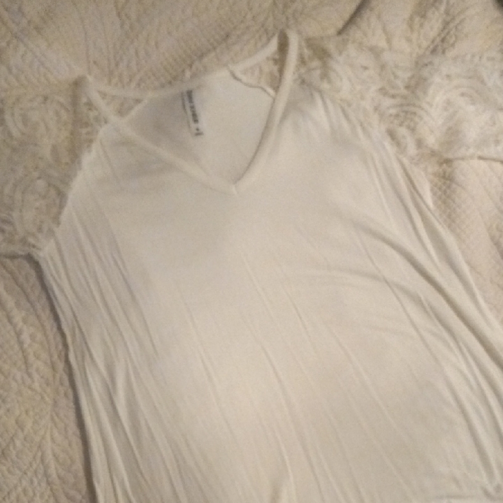 Signature Ivory Lace Detail Top